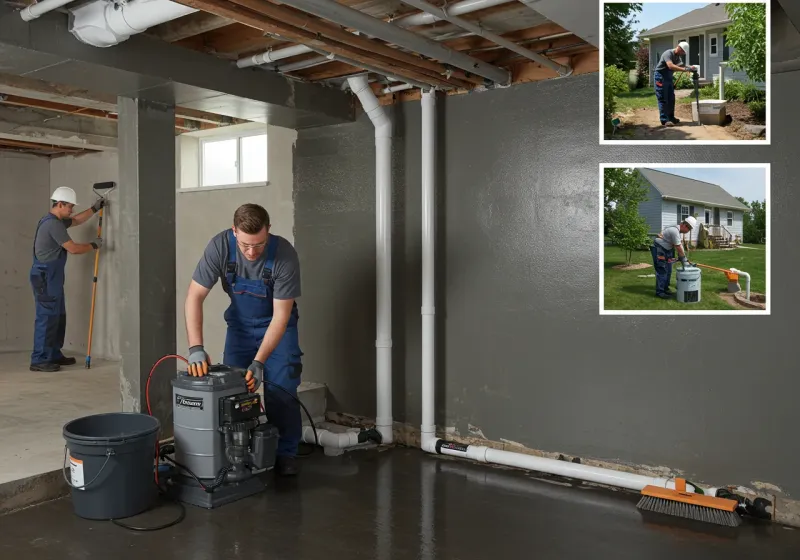 Basement Waterproofing and Flood Prevention process in Mililani Town, HI